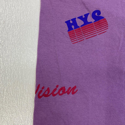HYSTERIC GLAMOUR | ヒステリックグラマー ALWAYS GOOD TIME 半袖Ｔシャツ 02231ct16 パープル サイズ：XL【加古川店】