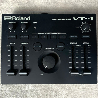 Roland | ローランド ボーカル用エフェクター 楽器 VT-4 VOICE TRANSFORMER【加古川店】