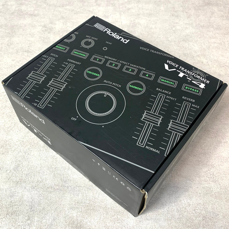 Roland | ローランド ボーカル用エフェクター 楽器 VT-4 VOICE TRANSFORMER【加古川店】
