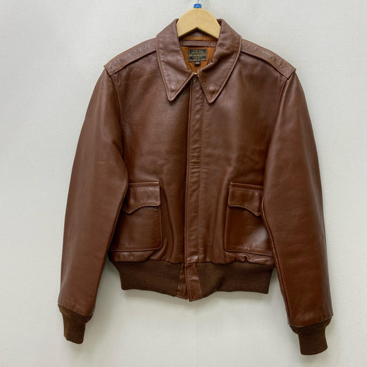 The REAL McCOY'S | ザリアルマッコイズ A-2 レザー 301415 ブラウン サイズ：36【加古川店】