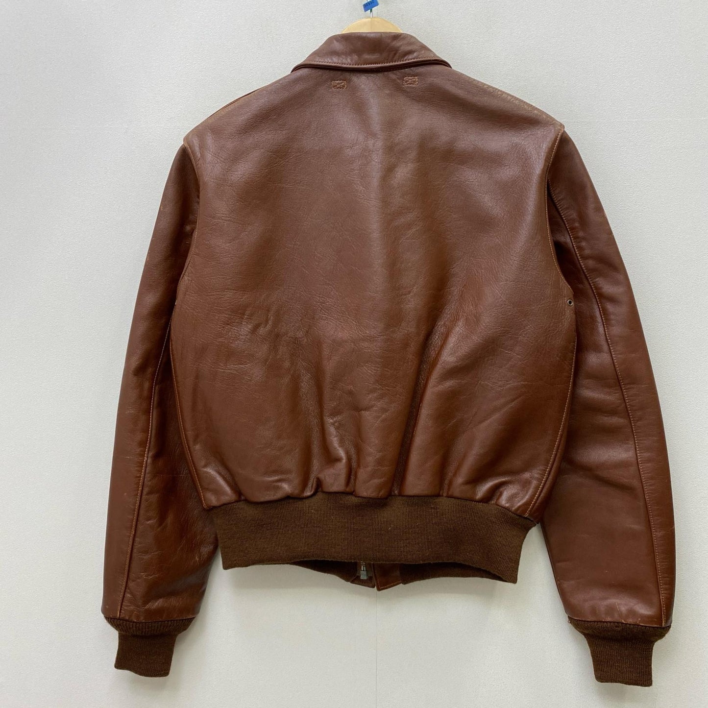 The REAL McCOY'S | ザリアルマッコイズ A-2 レザー 301415 ブラウン サイズ：36【加古川店】
