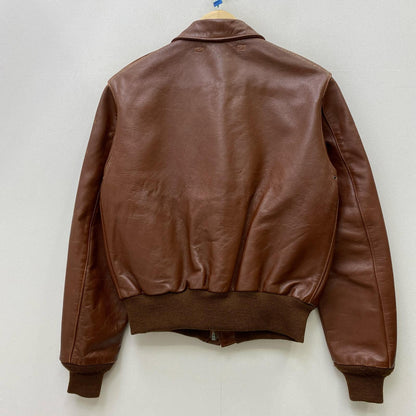 The REAL McCOY'S | ザリアルマッコイズ A-2 レザー 301415 ブラウン サイズ：36【加古川店】