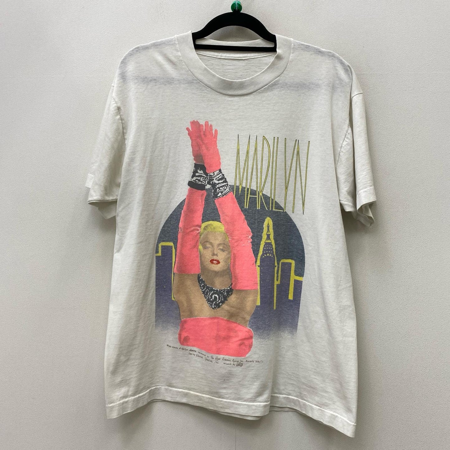 marilyn monroe 半袖Ｔシャツ ホワイト【加古川店】