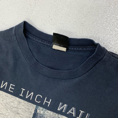 nine inch nails:survivalism 半袖Ｔシャツ ブラック サイズ：L【加古川店】
