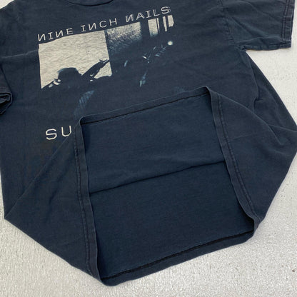 nine inch nails:survivalism 半袖Ｔシャツ ブラック サイズ：L【加古川店】