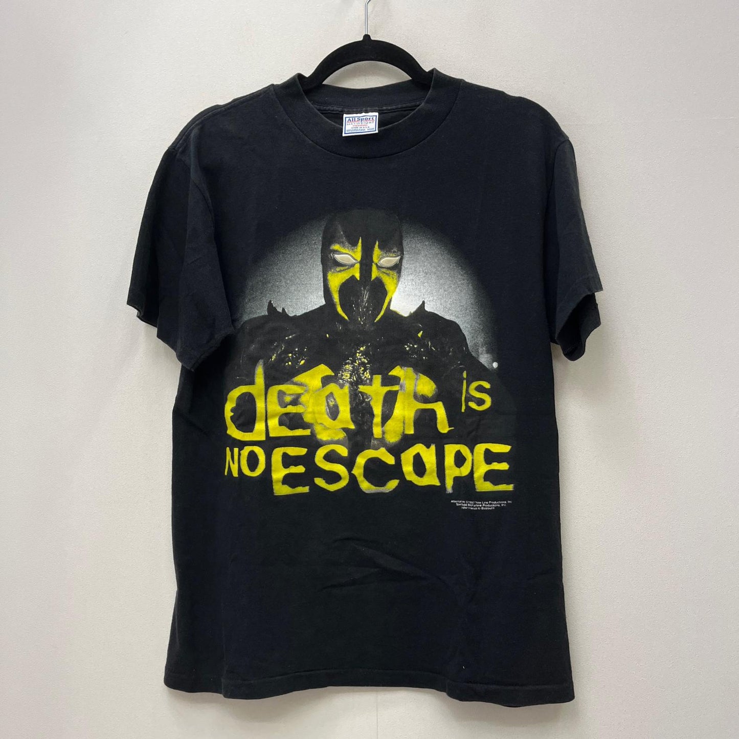 VINTAGE衣料 | ヴィンテージイリョウ SPAWN スポーン USA製 半袖Ｔシャツ ブラック サイズ：M【加古川店】