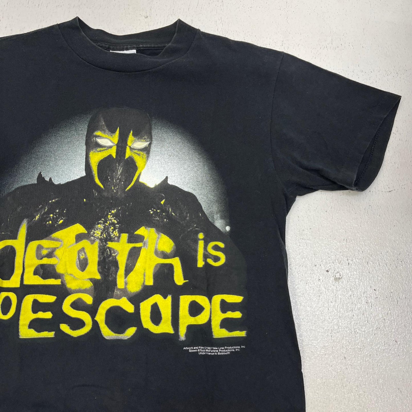 VINTAGE衣料 | ヴィンテージイリョウ SPAWN スポーン USA製 半袖Ｔシャツ ブラック サイズ：M【加古川店】