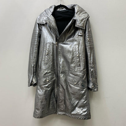 DIESEL | ディーゼル 中綿レザーコート レザー シルバー サイズ：40【加古川店】