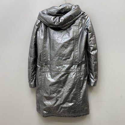 DIESEL | ディーゼル 中綿レザーコート レザー シルバー サイズ：40【加古川店】