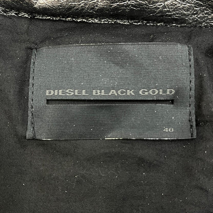 DIESEL | ディーゼル 中綿レザーコート レザー シルバー サイズ：40【加古川店】