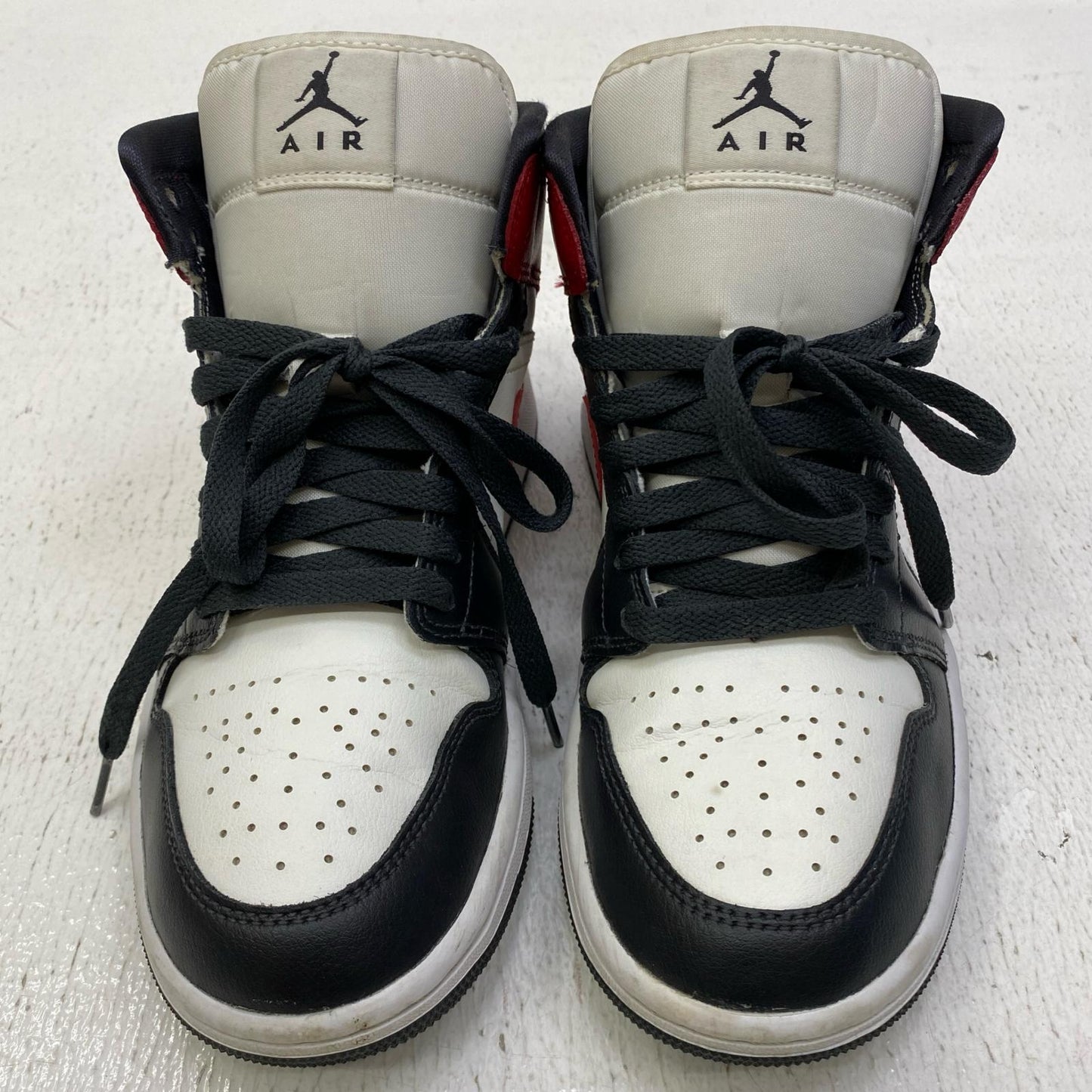 NIKE | ナイキ Wmn's Air Jordan 1 Mid スニーカー bq6472-160 レッド 24.5cm【加古川店】