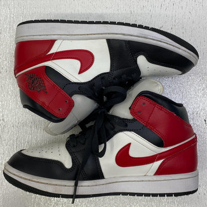 NIKE | ナイキ Wmn's Air Jordan 1 Mid スニーカー bq6472-160 レッド 24.5cm【加古川店】