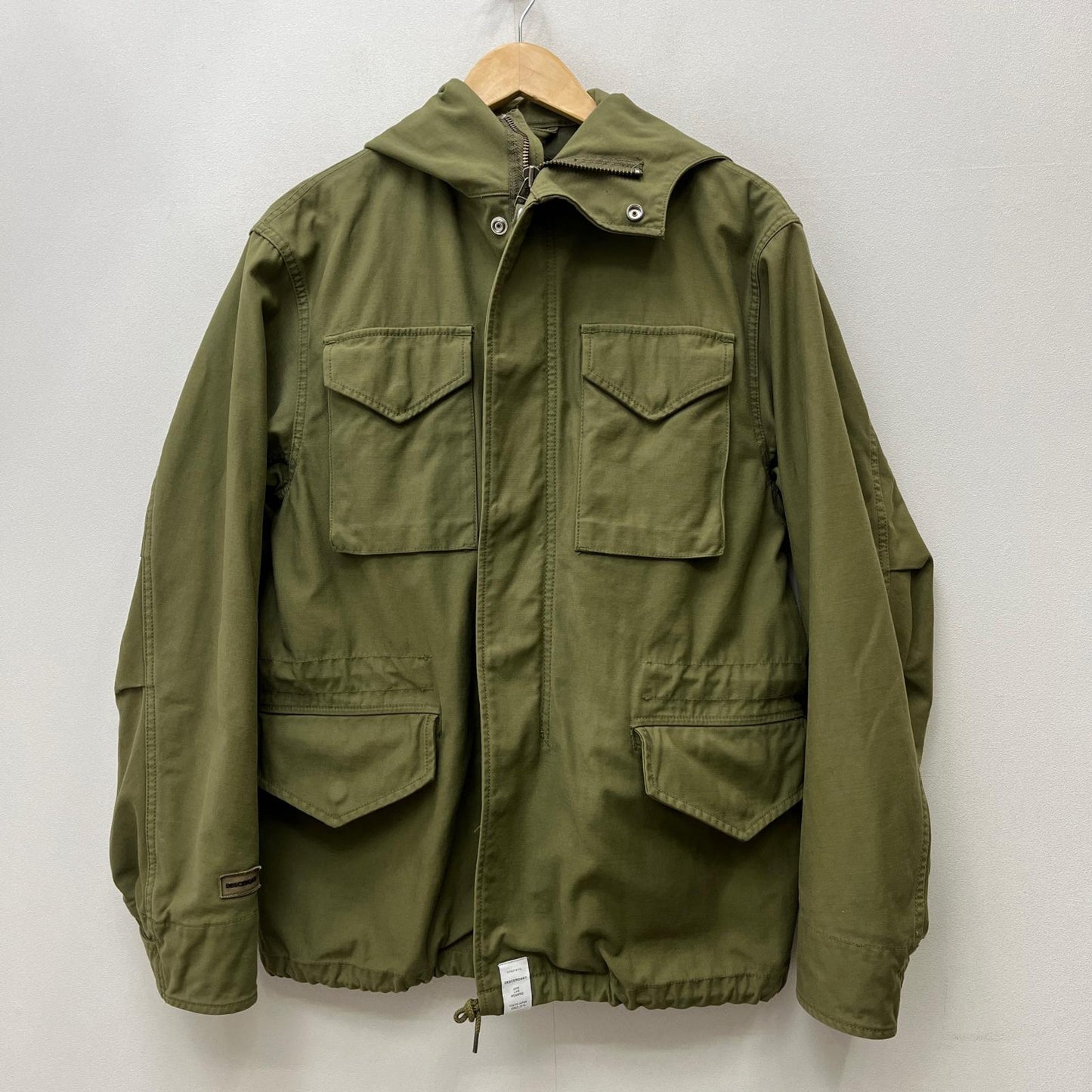 DESCENDANT | ディセンダント BALBOA SATIN JACKET ミリタリージャケット カーキ サイズ：1【加古川店】