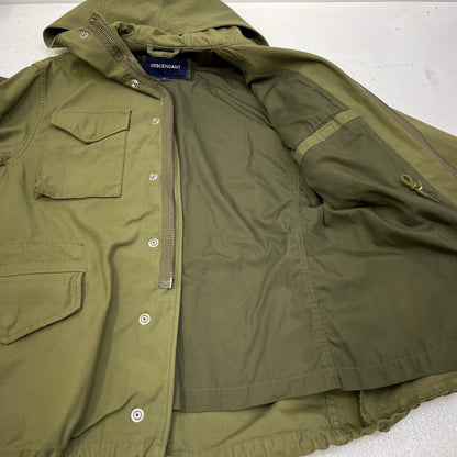 DESCENDANT | ディセンダント BALBOA SATIN JACKET ミリタリージャケット カーキ サイズ：1【加古川店】