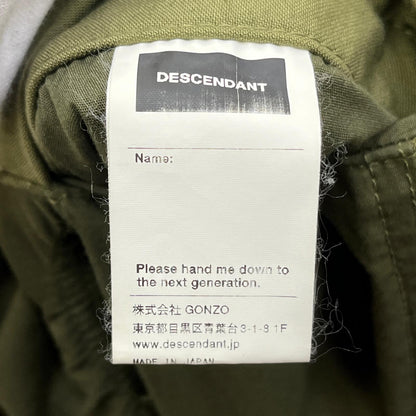 DESCENDANT | ディセンダント BALBOA SATIN JACKET ミリタリージャケット カーキ サイズ：1【加古川店】