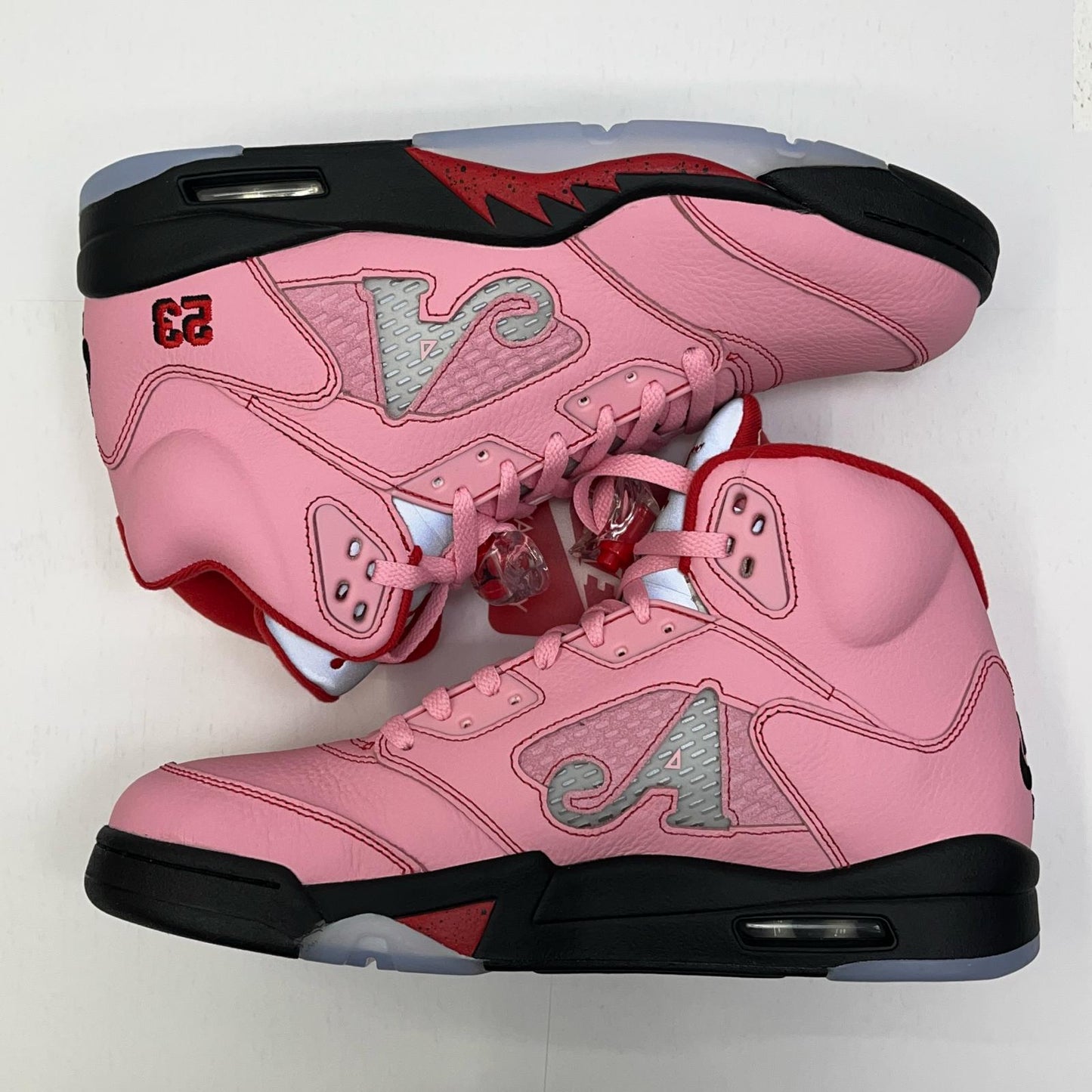 NIKE | ナイキ Awake NY × NIKE AIR JORDAN 5　0001/7,000　Bubblegum スニーカー dv4982-600 ピンク 29cm【加古川店】