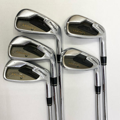 【ゴルフ用品】 Callaway | キャロウェイ LEGACY FORGED(2008) 5本ｾｯﾄ TRUE TEMPER GS95 S200 6～9.P フレックスS【加古川店】