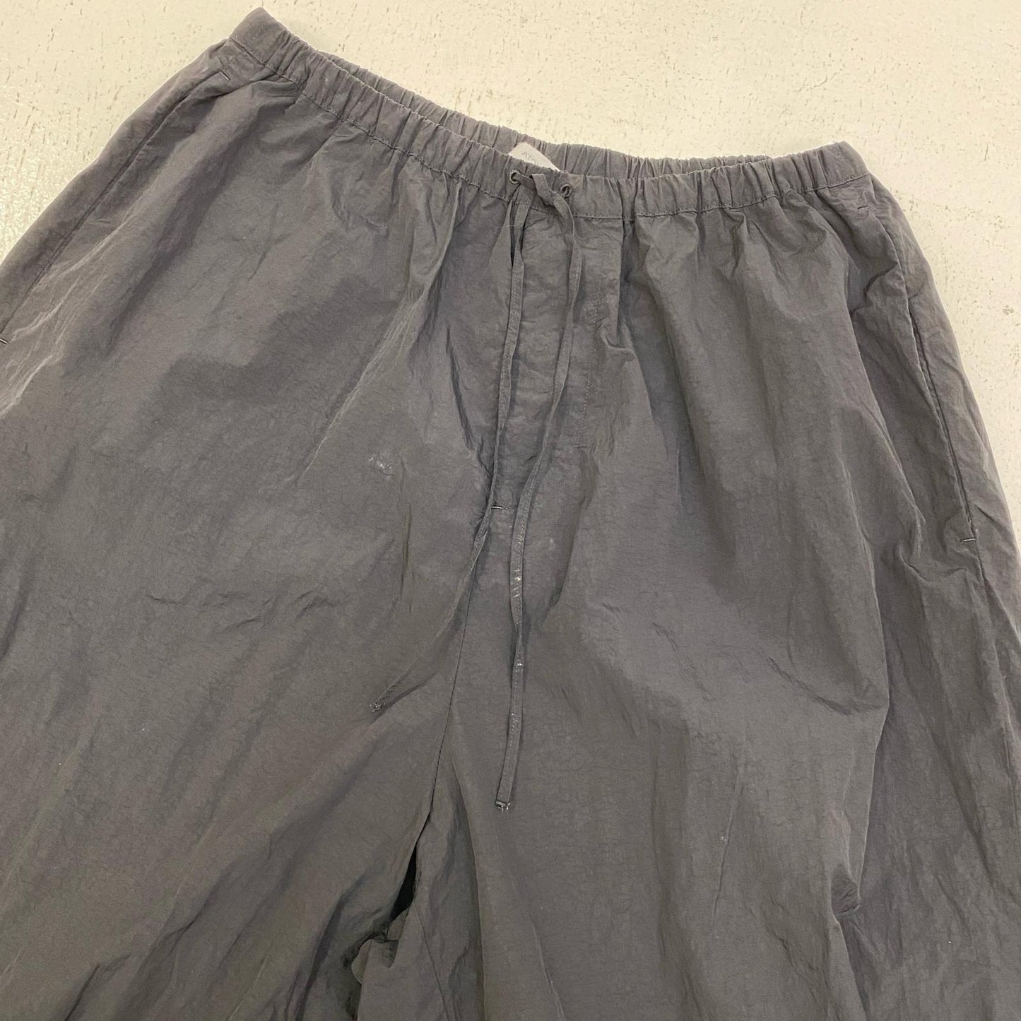 ATON | エイトン HAND DYED NYLON OVER PANTS パンツ 7031821 ブラック サイズ：2【加古川店】