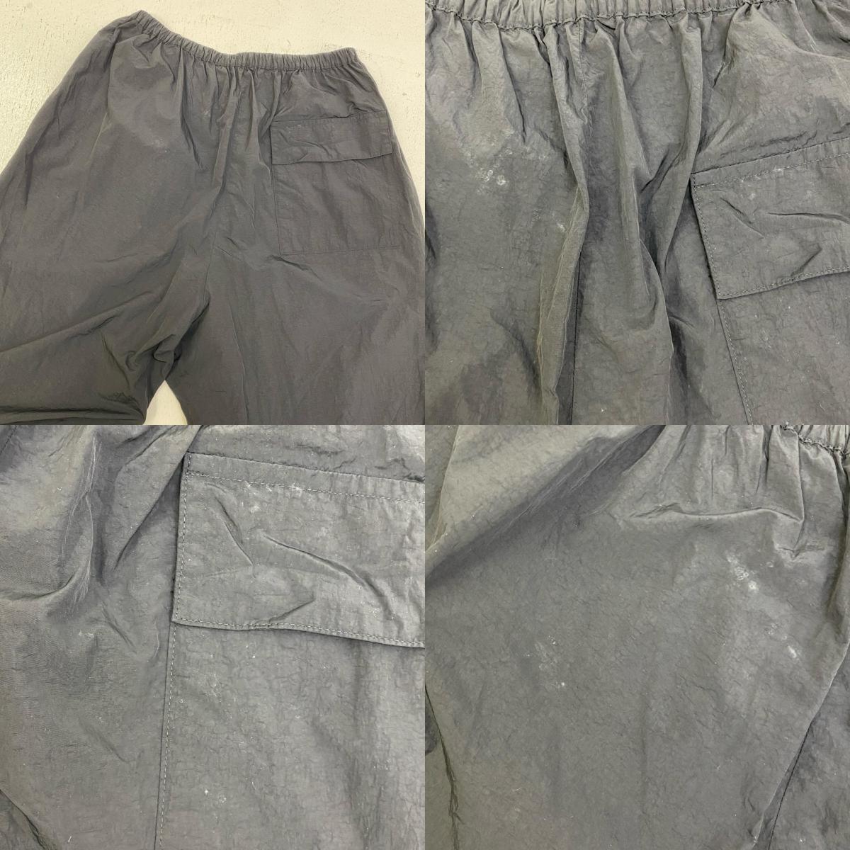 ATON | エイトン HAND DYED NYLON OVER PANTS パンツ 7031821 ブラック サイズ：2【加古川店】