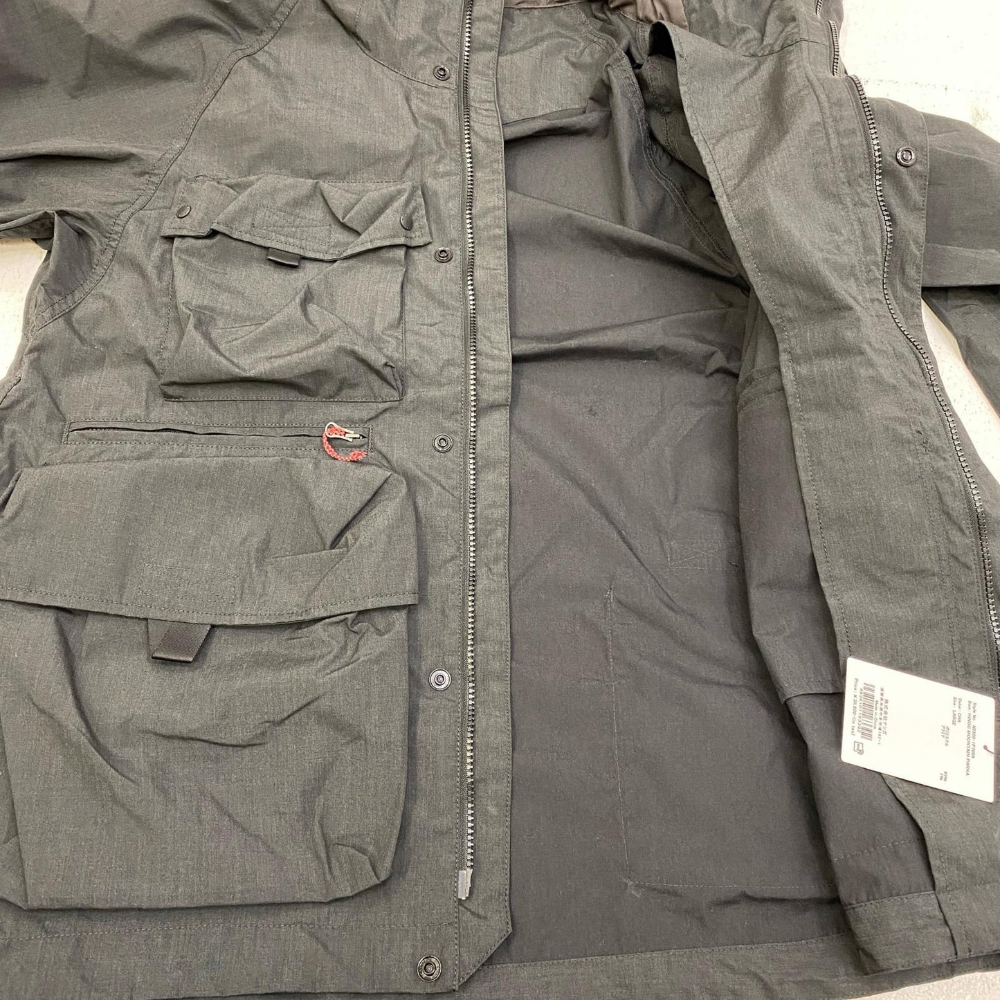 NANGA | ナンガ NANGA HINOC MOUNTAIN PARKA マウンテンパーカー N2500-1P700A ブラック サイズ：L【加古川店】