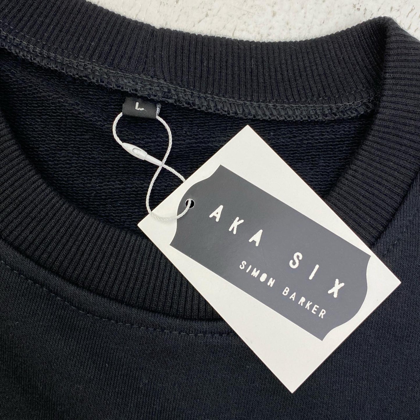 AKA SIX JUMP SWEAT SHIRT スウェット JSS06GB ブラック サイズ：L【加古川店】