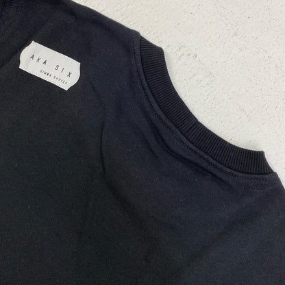 AKA SIX JUMP SWEAT SHIRT スウェット JSS06GB ブラック サイズ：L【加古川店】