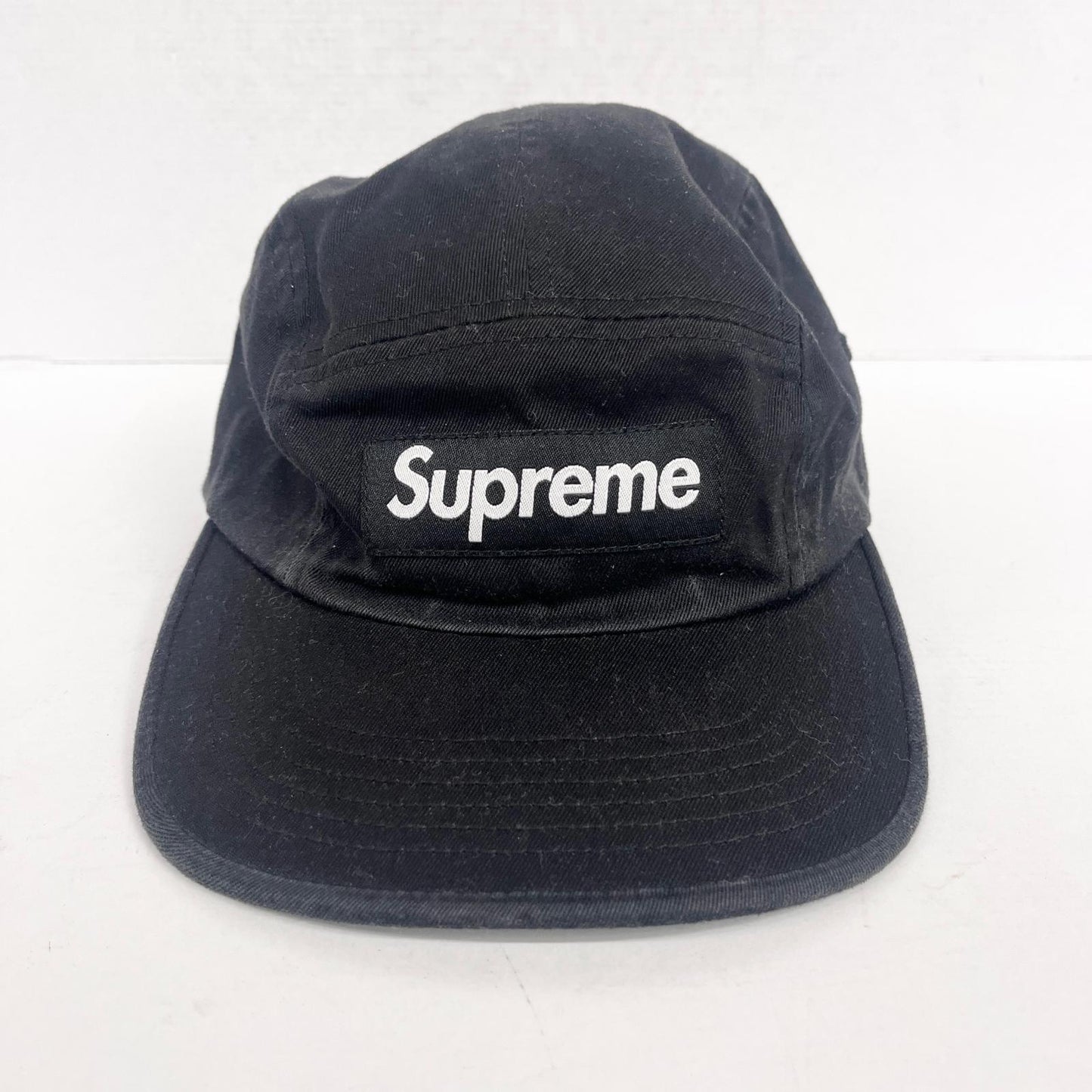 Supreme | シュプリーム Washed Chino Twill Camp Cap キャップ ブラック