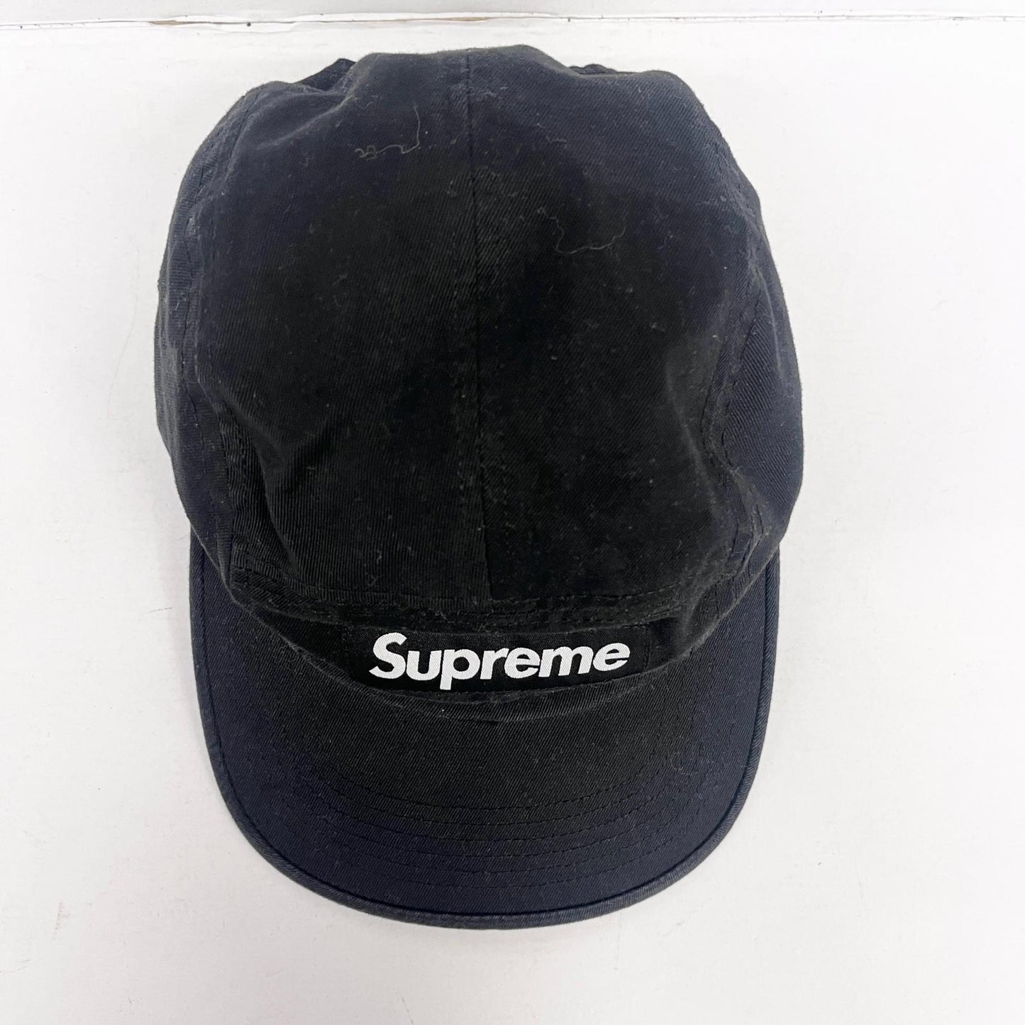 Supreme | シュプリーム Washed Chino Twill Camp Cap キャップ ブラック