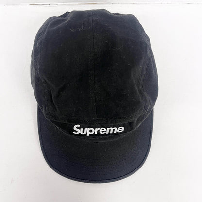Supreme | シュプリーム Washed Chino Twill Camp Cap キャップ ブラック