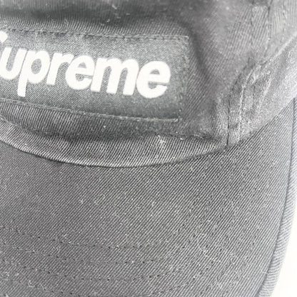 Supreme | シュプリーム Washed Chino Twill Camp Cap キャップ ブラック