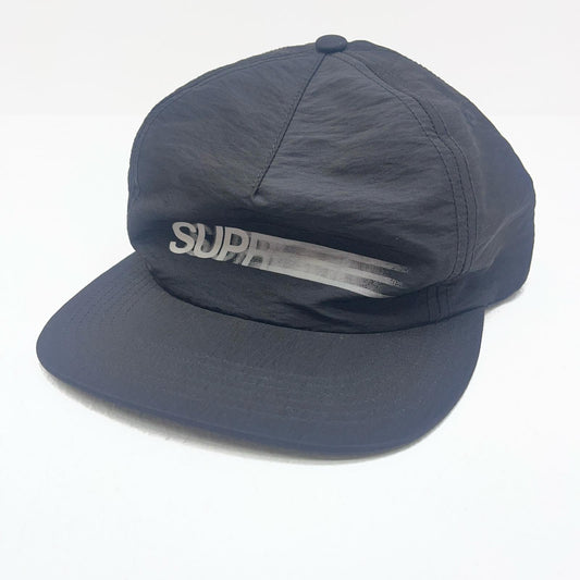 Supreme | シュプリーム Motion Logo Iridescent 5-Panel キャップ ブラック
