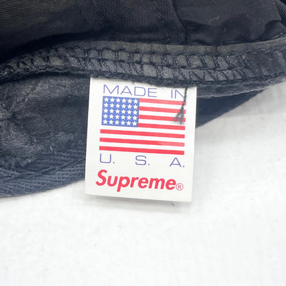 Supreme | シュプリーム Motion Logo Iridescent 5-Panel キャップ ブラック