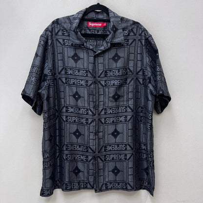 Supreme | シュプリーム Tray Jacquard S/S Shirt 半袖シャツ 総柄 24SS Lサイズ 半袖シャツ サイズ：L