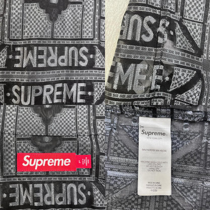 Supreme | シュプリーム Tray Jacquard S/S Shirt 半袖シャツ 総柄 24SS Lサイズ 半袖シャツ サイズ：L