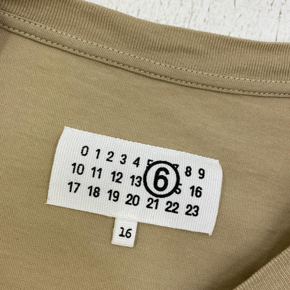 MM6(Maison Margiela) | エムエムシックスメゾンマルジェラ 半袖Ｔシャツ M60807 ベージュ【加古川店】