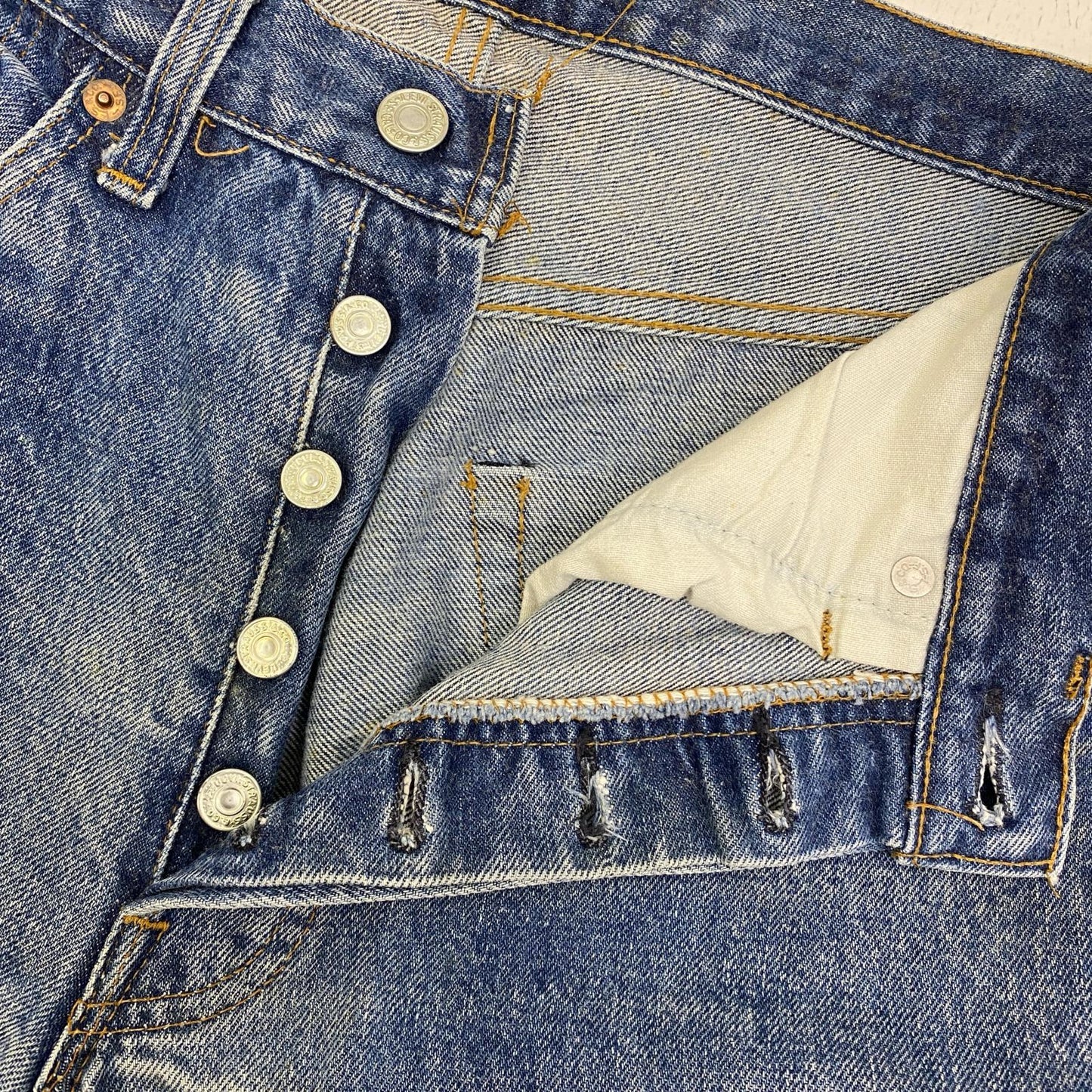 Levi's | リーバイス lot:2501-0117 66後期 デニムパンツ 2501-0117 ブルー サイズ：32【加古川店】