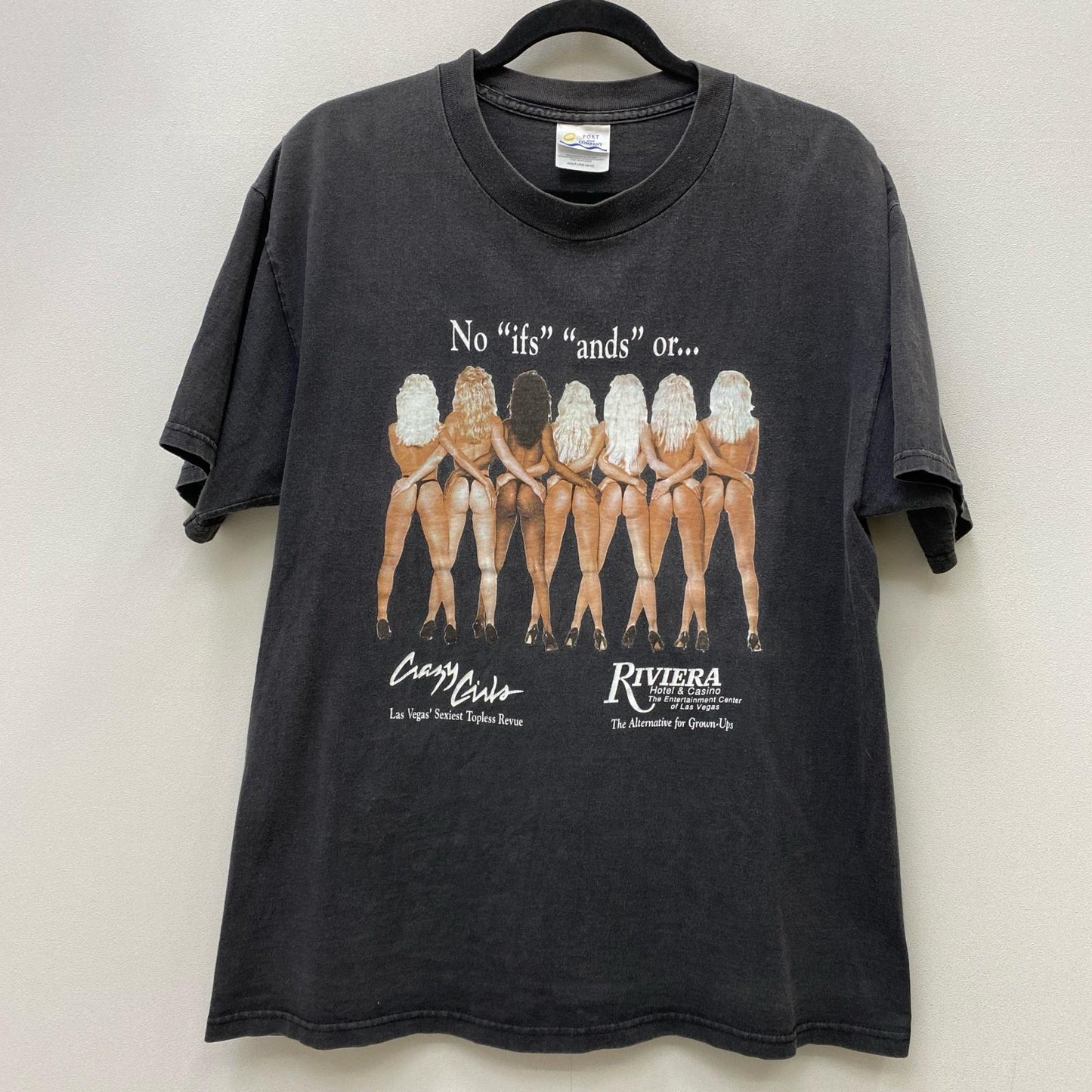 Riviera Hotel & Casino Crazy Girls 半袖Ｔシャツ ブラック サイズ：L【加古川店】