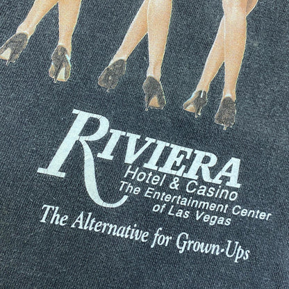 Riviera Hotel & Casino Crazy Girls 半袖Ｔシャツ ブラック サイズ：L【加古川店】