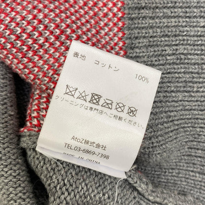 HEART KNIT ニット グレー サイズ：L【加古川店】