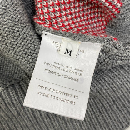 HEART KNIT ニット グレー サイズ：L【加古川店】