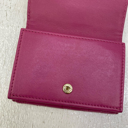 CHANEL | シャネル アイコンステッチ スモールウォレット 三つ折り財布 A70615【加古川店】