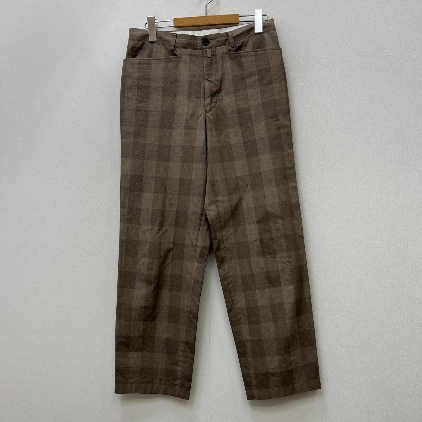 DRIES VAN NOTEN | ドリスヴァンノッテン チェックスラックス その他ボトムス 3450-1730 サイズ：46【加古川店】