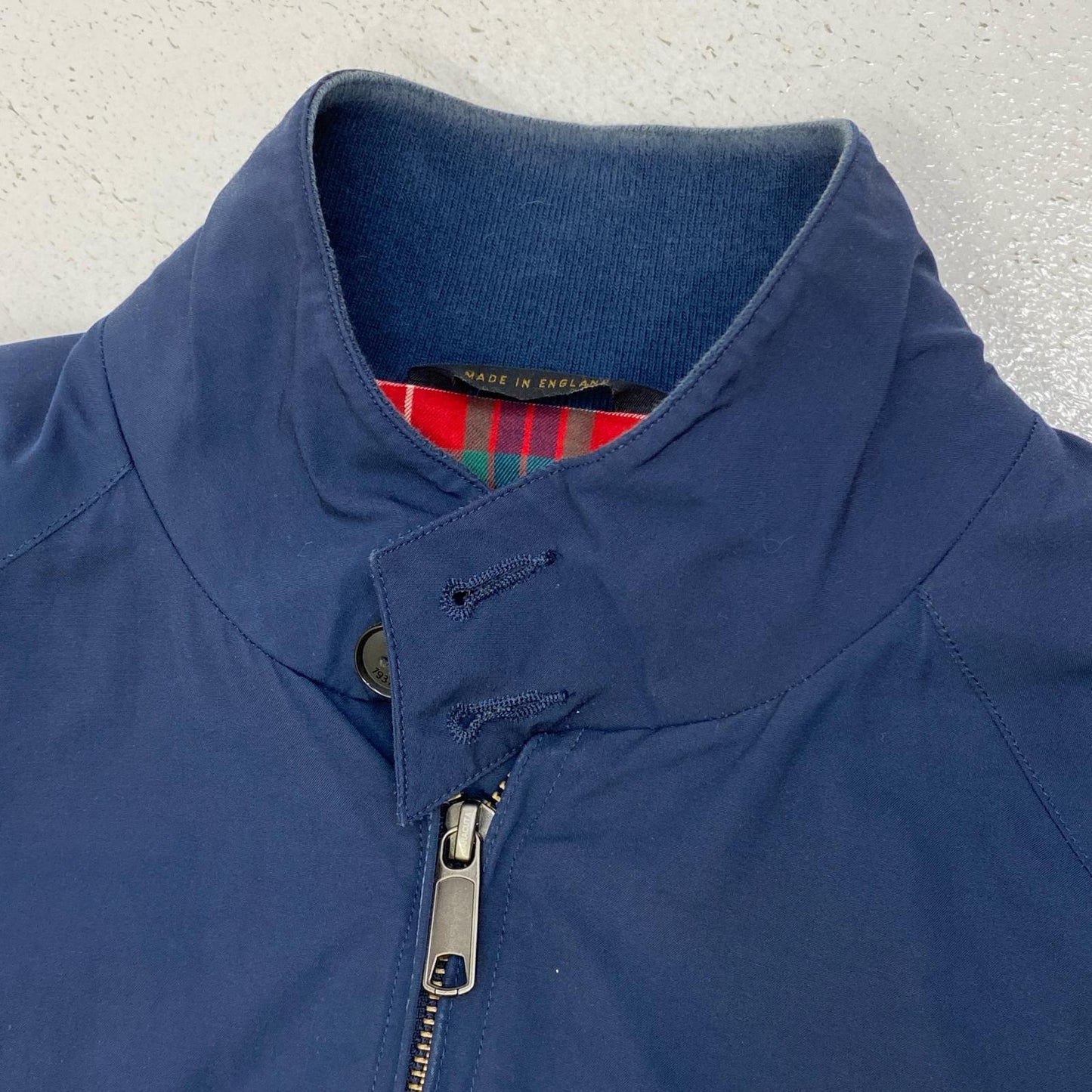 BARACUTA | バラクータ G9 ｵﾘｼﾞﾅﾙ ﾊﾘﾝﾄﾝｼﾞｬｹｯﾄ スイングトップ ダークネイビー サイズ：36【加古川店】