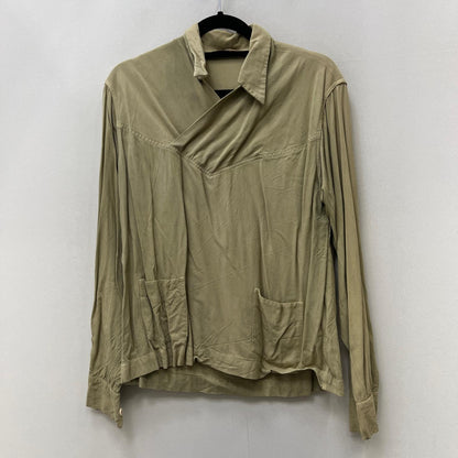 VINTAGE衣料 | ヴィンテージイリョウ rogue:pull over rayon shirt 長袖シャツ ベージュ サイズ：3【加古川店】