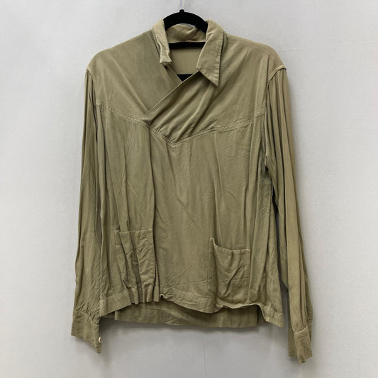 VINTAGE衣料 | ヴィンテージイリョウ rogue:pull over rayon shirt 長袖シャツ ベージュ サイズ：3【加古川店】