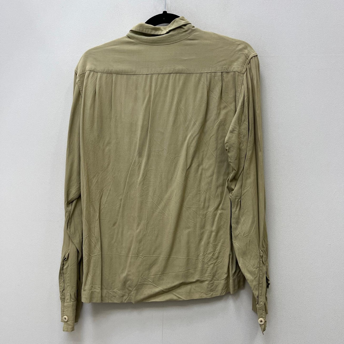 VINTAGE衣料 | ヴィンテージイリョウ rogue:pull over rayon shirt 長袖シャツ ベージュ サイズ：3【加古川店】