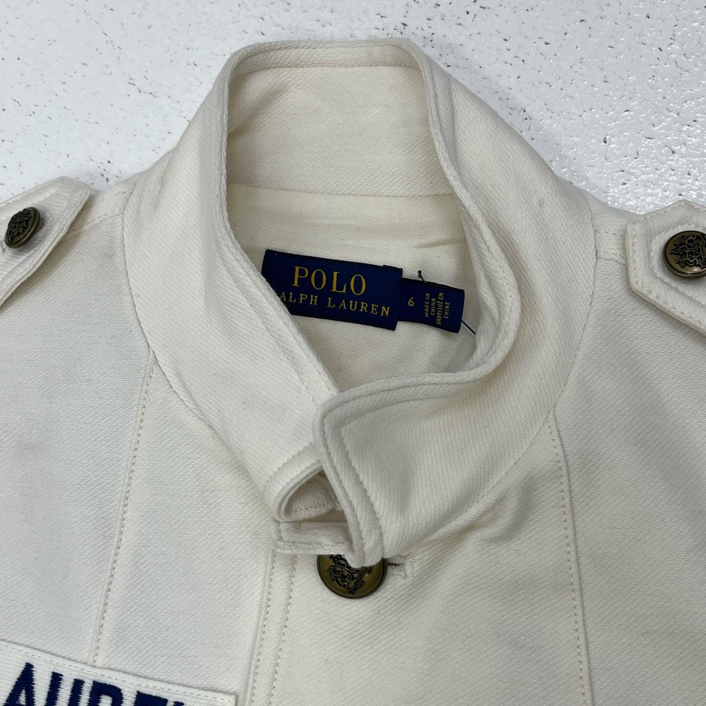 POLO RALPH LAUREN | ポロ・ラルフローレン ロゴ刺繍 その他アウター 211783882001 ホワイト【加古川店】