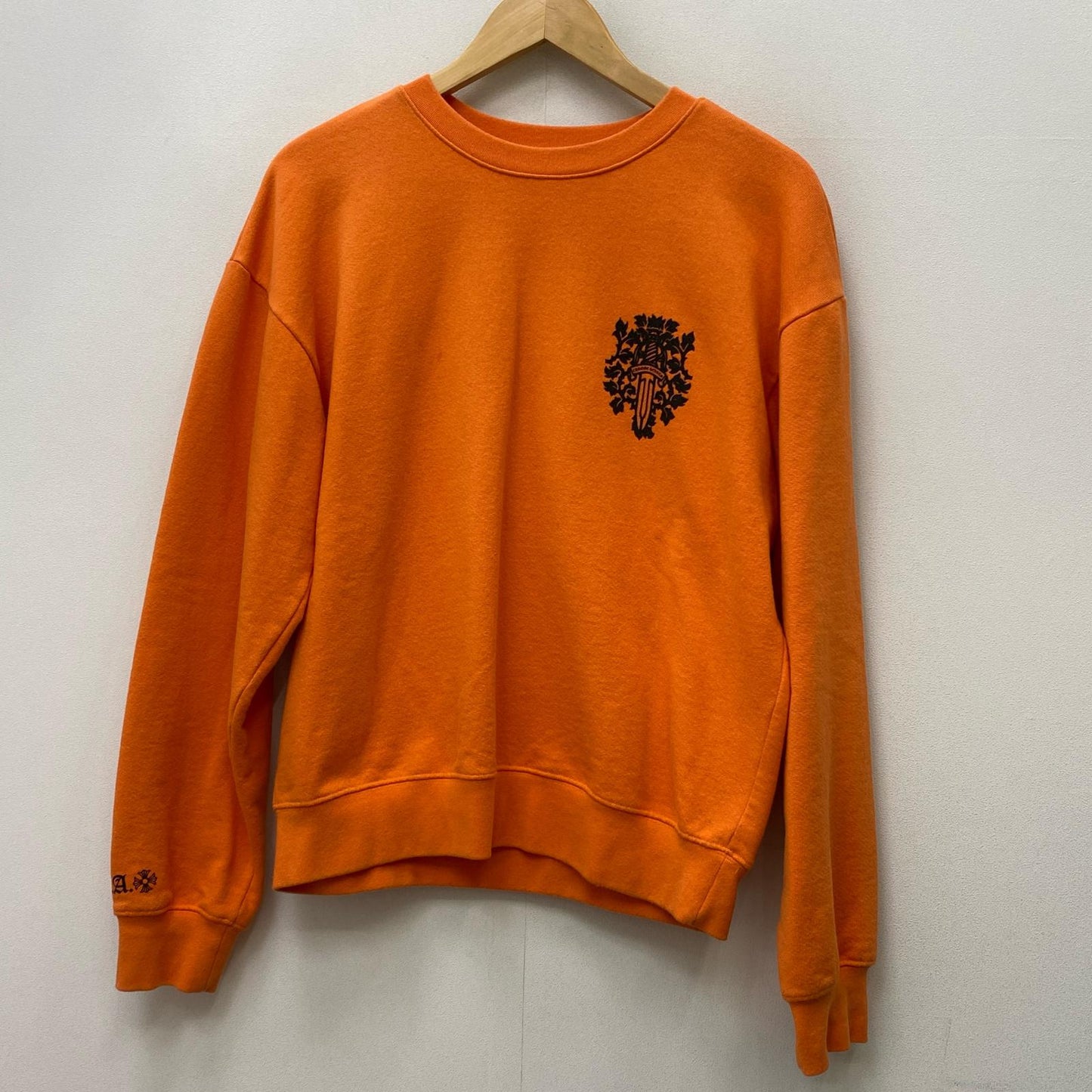 CHROME HEARTS | クロムハーツ DAGGER PRINT SWEAT スウェット 2212-304-0463 オレンジ サイズ：M【加古川店】