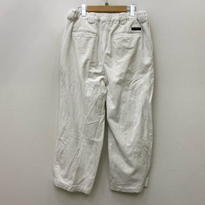 TIGHTBOOTH PRODUCTION | タイトブースプロダクション BIAS CORD BAGGY SLACKS パンツ ホワイト サイズ：M【加古川店】