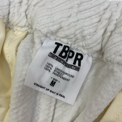 TIGHTBOOTH PRODUCTION | タイトブースプロダクション BIAS CORD BAGGY SLACKS パンツ ホワイト サイズ：M【加古川店】